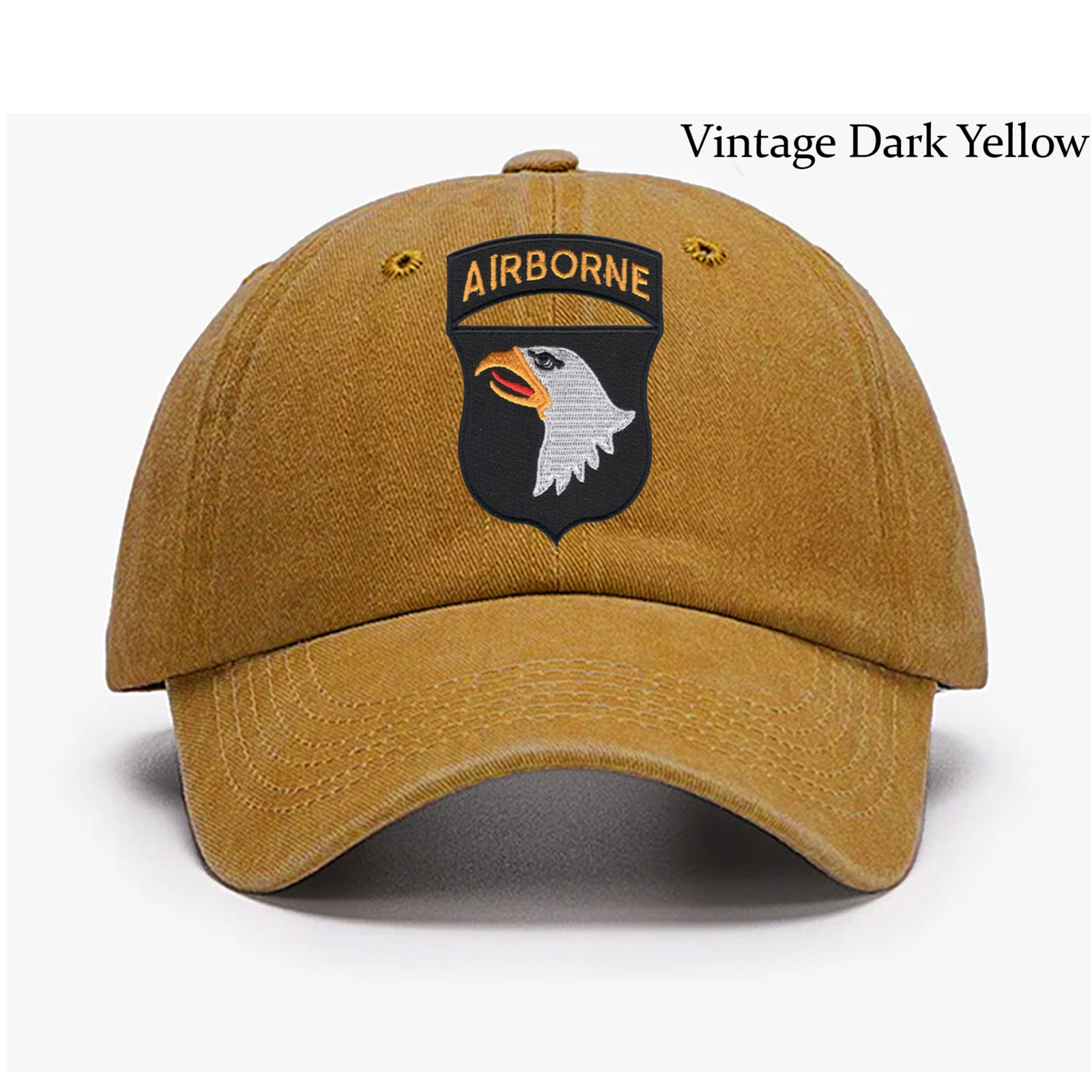 Embroidered Hat 101st Airborne Division, Veteran Cap, Trucker Hat, Baseball Cap