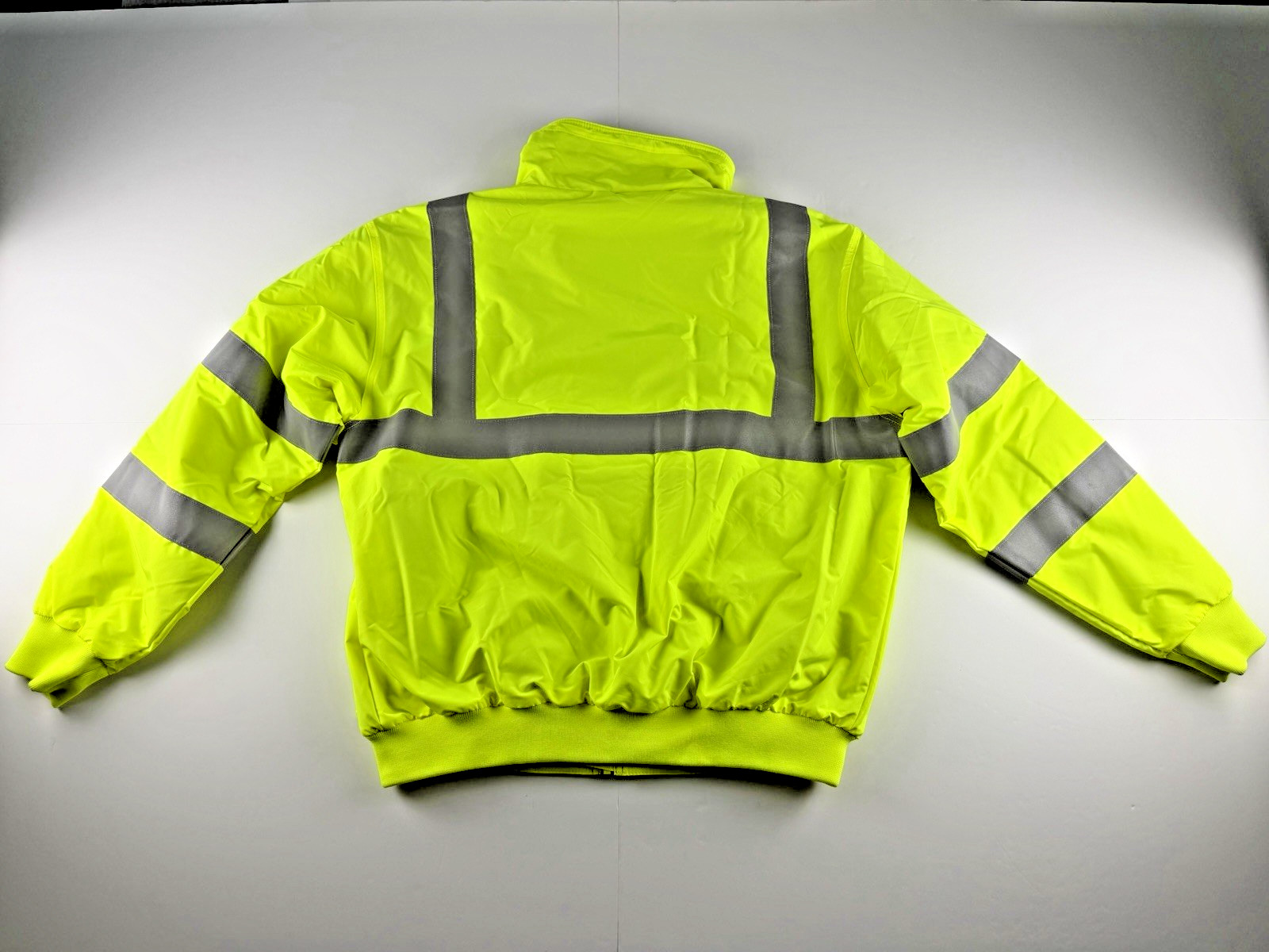 Port Authority SRJ754 Hi Vis Safety Jacket XL Yellow Reflective Insulated Coat