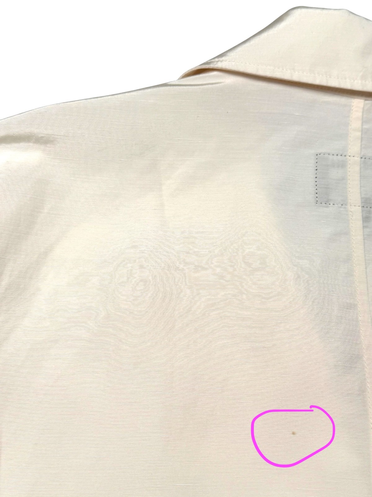 Todd Snyder Relaxed Jacket 3 Button Silk – Nylon Pearl Cream with hint of Blush