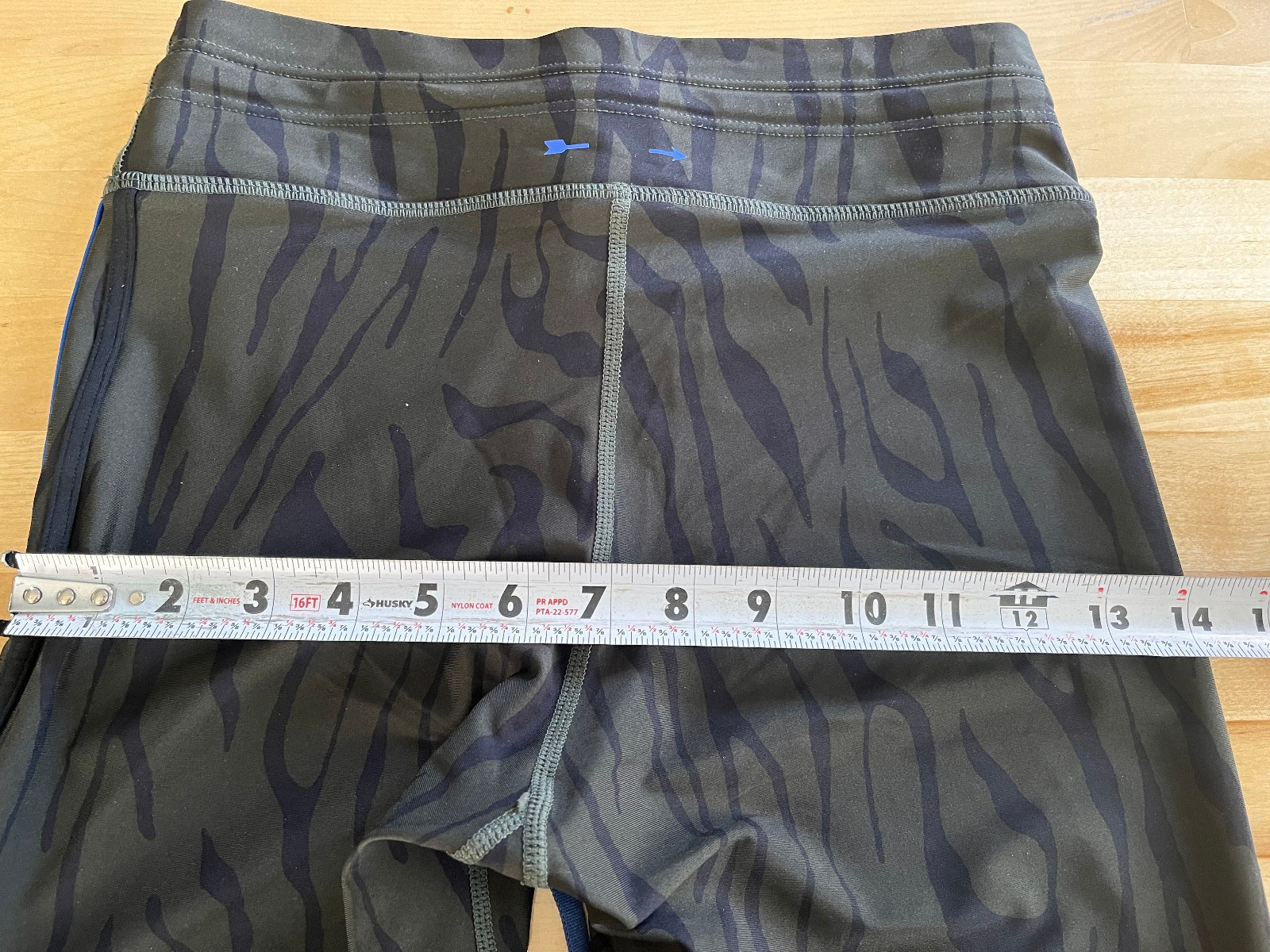 The Upside Midnight Tiger High Rise Yoga Pants Revolve Army Green Black Size 6