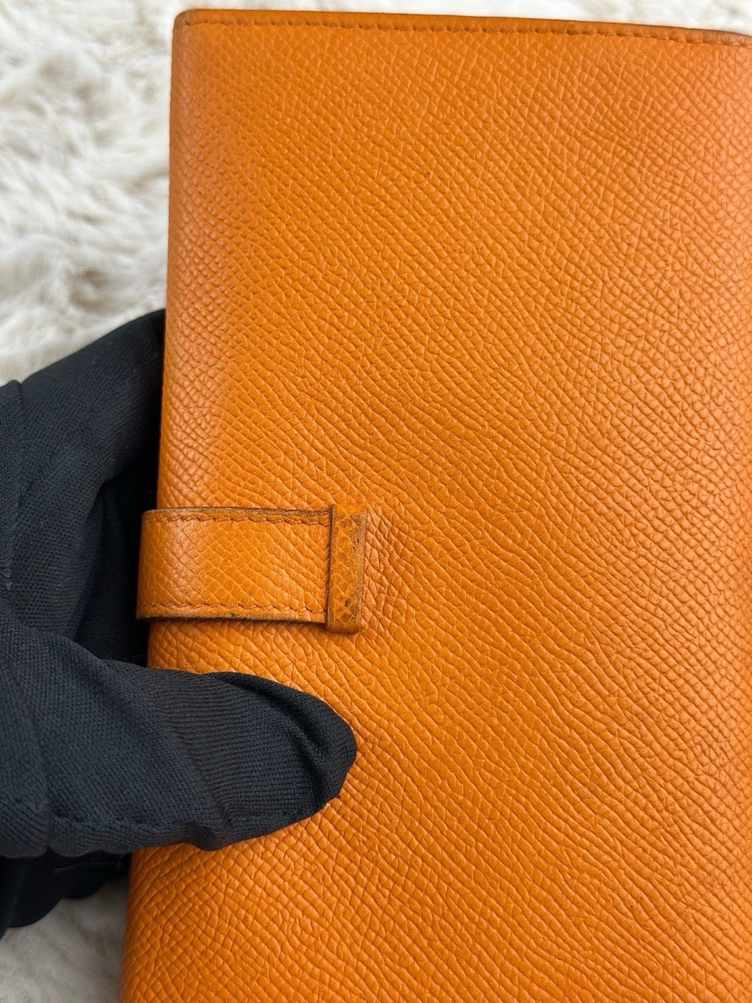 Hermes Pre-Owned Authentic Long Wallet Length 17 cm, width 1 cm, height 9 cm