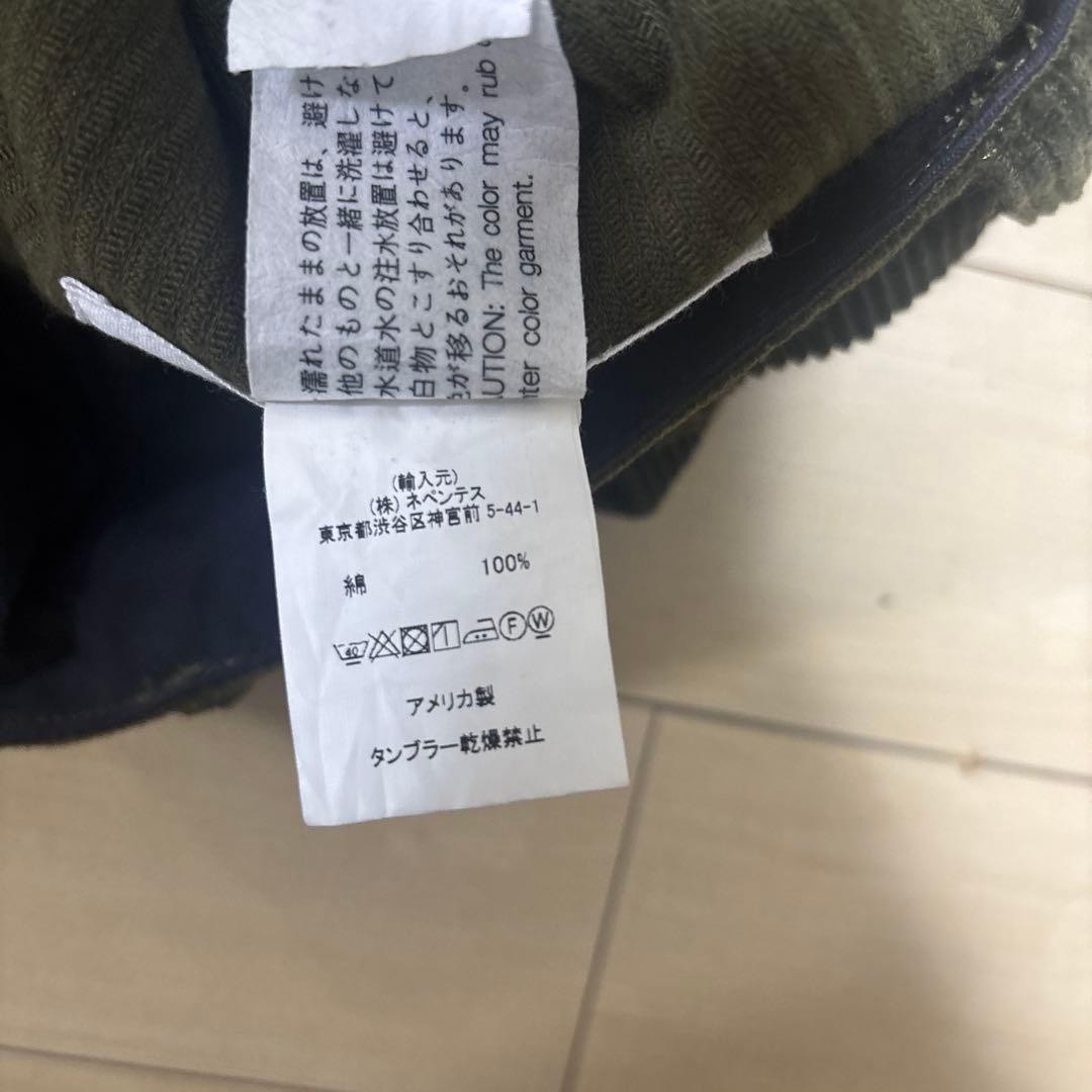 Engineered Garments XL Khaki Corduroy Cotton Relaxed Fit Pants F/S