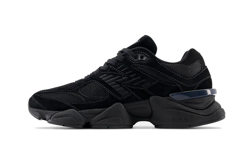 New Balance 9060 Triple Black Cat Suede U9060BPM Men’s Size