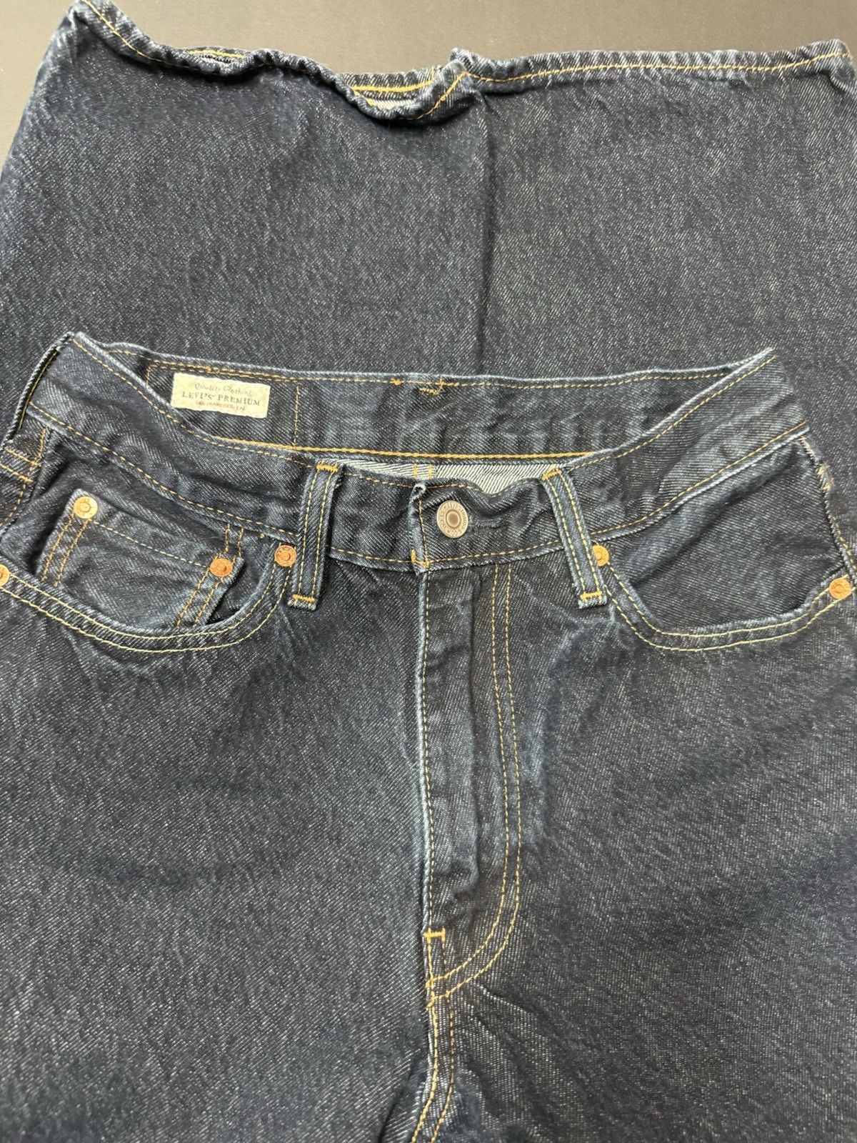 Levi’s 578 Men’s Blue Jeans, Size 29×30 Baggy Dark Wash
