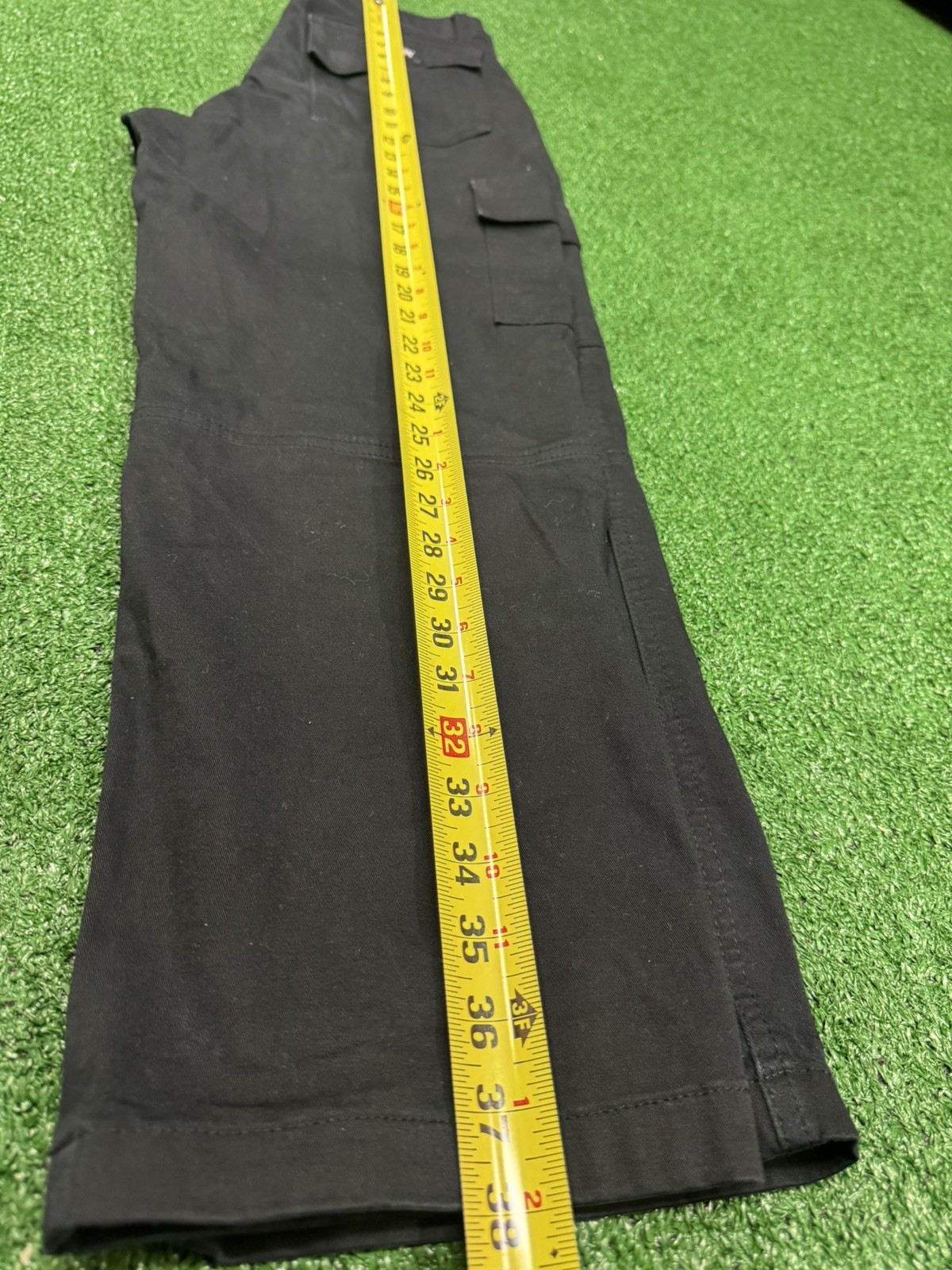 Dickies Cargo Pants Mens 26 R Black Relaxed Fit Canvas Workwear Utility Pockets