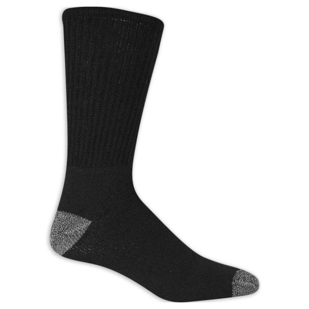 SOCK TRENDS TRM29006CXC0001 Socks,Crew,Polyester,Black,10.5″ H,PK10 810YT5