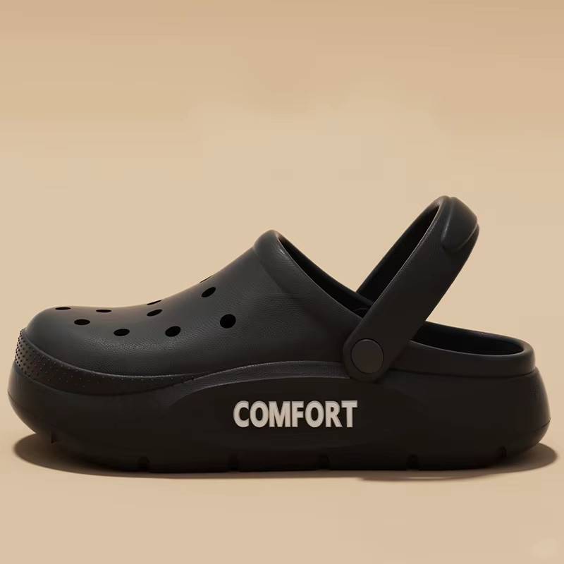 Antislip Garden Clogs Thick Sole Mules Men Women Comfort Beach Sandals