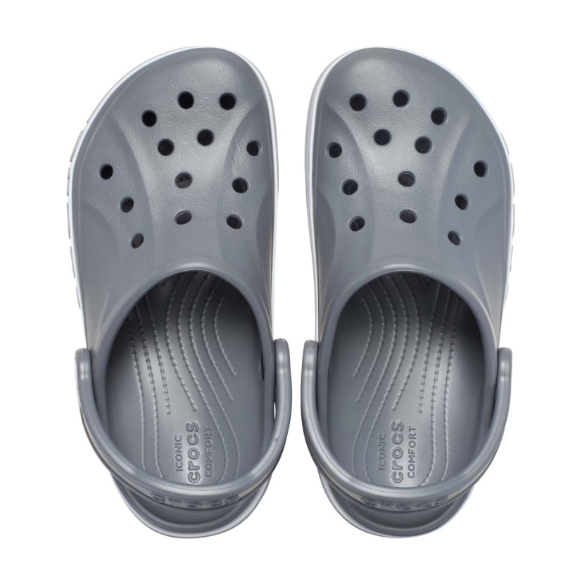 Crocs Unisex Bayaband Clog – Slate Grey/Multi