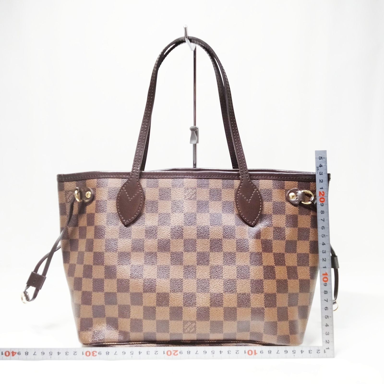 Louis Vuitton LV Tote Bag Neverfull PM Brown Damier 4001473