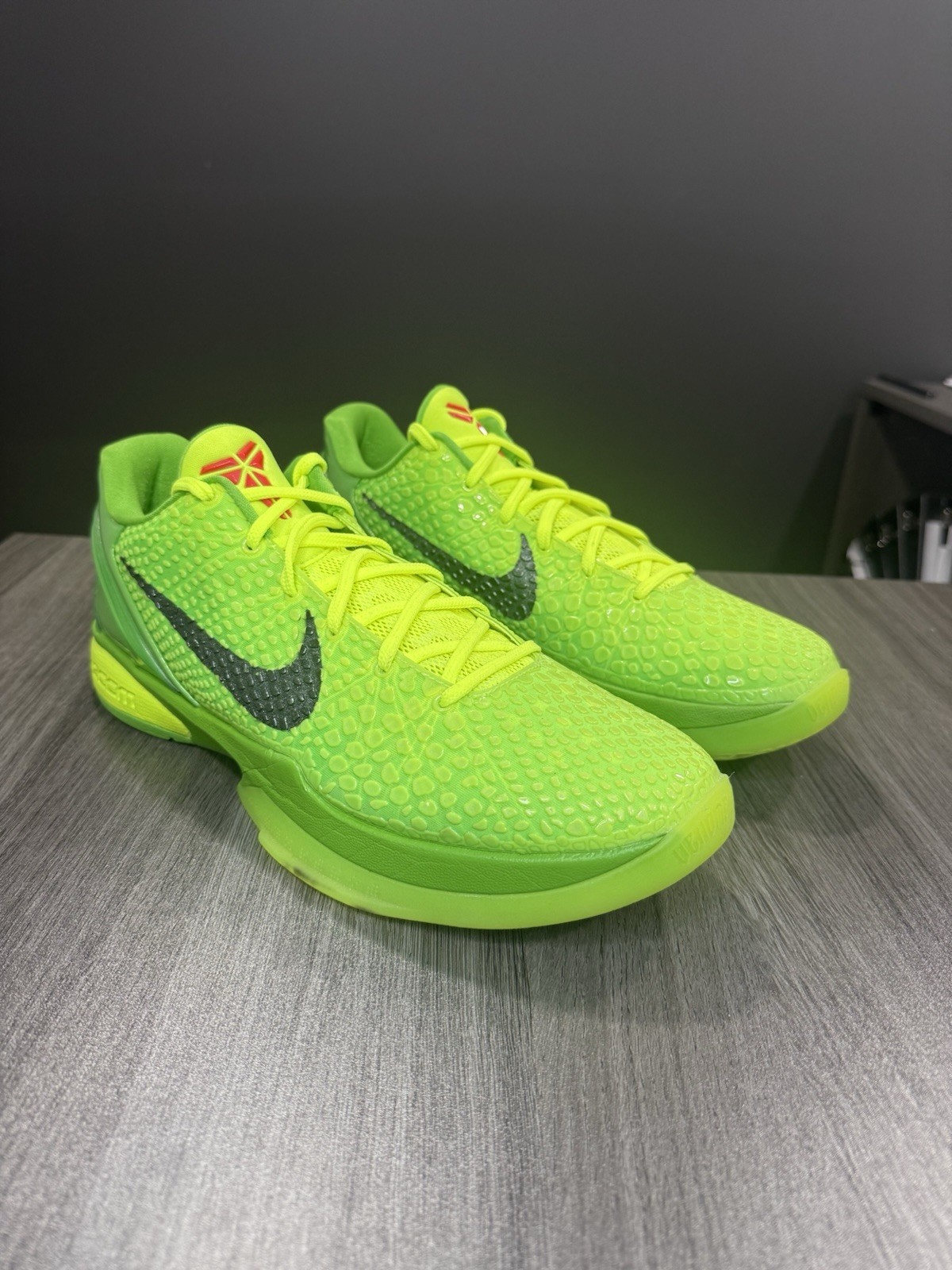 Kobe 6 Protro ‘Grinch’ 2020 men’s 12.5