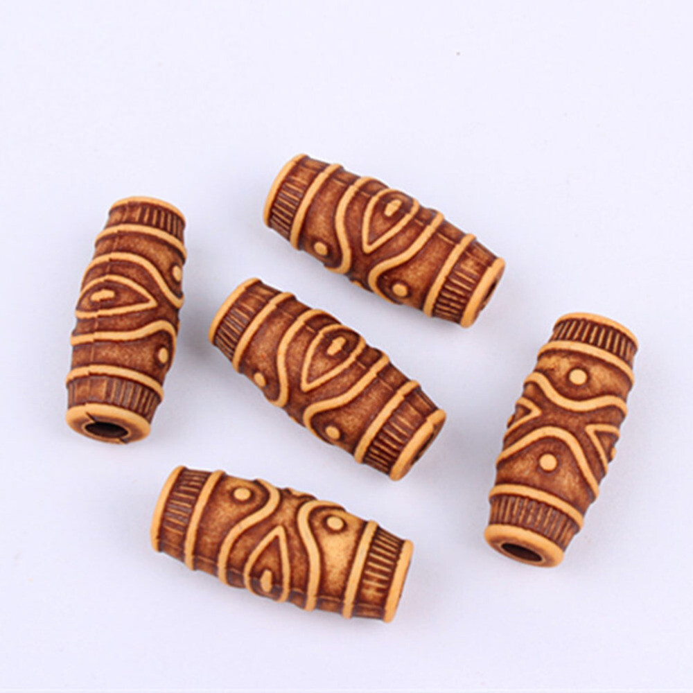 60PCS Dreadlocks Hair Braid Rings Aluminum Hair