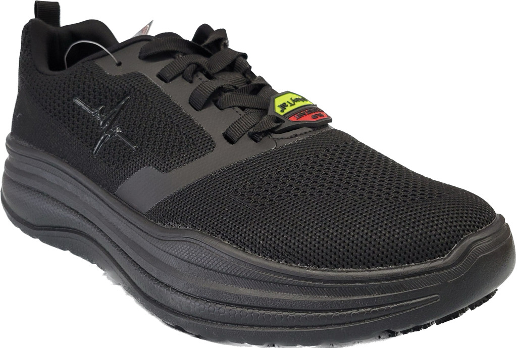 Men Work Shoes Restaurant Slip Resistant Black Soft Comfort Casual MayTall 7202