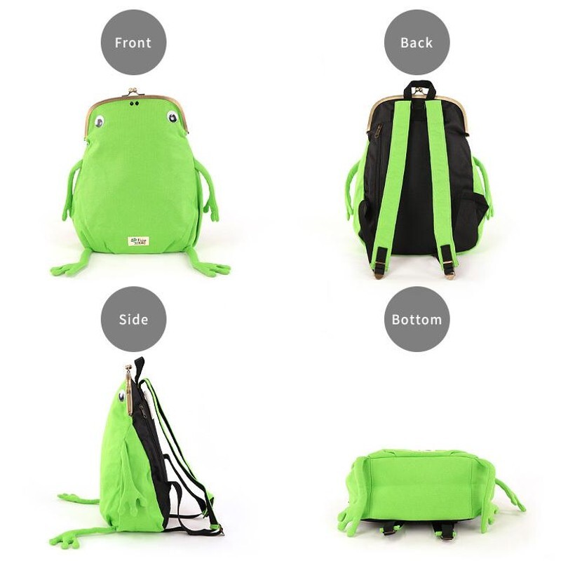 gym master Fluke Frog Backpack Clutch Regular Size 15.3 x 11.4 in Various Color