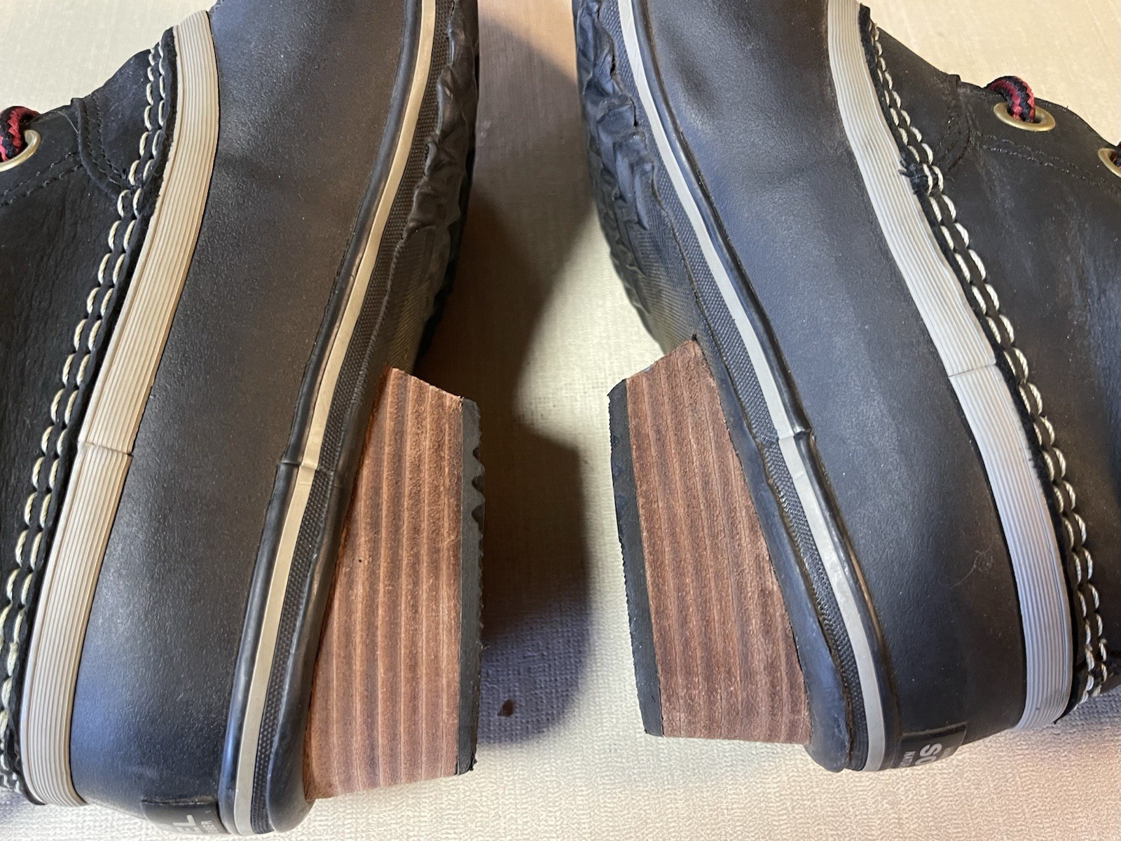 Sorel Womens 7.5 Slimpack Lace II Winter Boot Black Waterproof NL2348-010, NEW