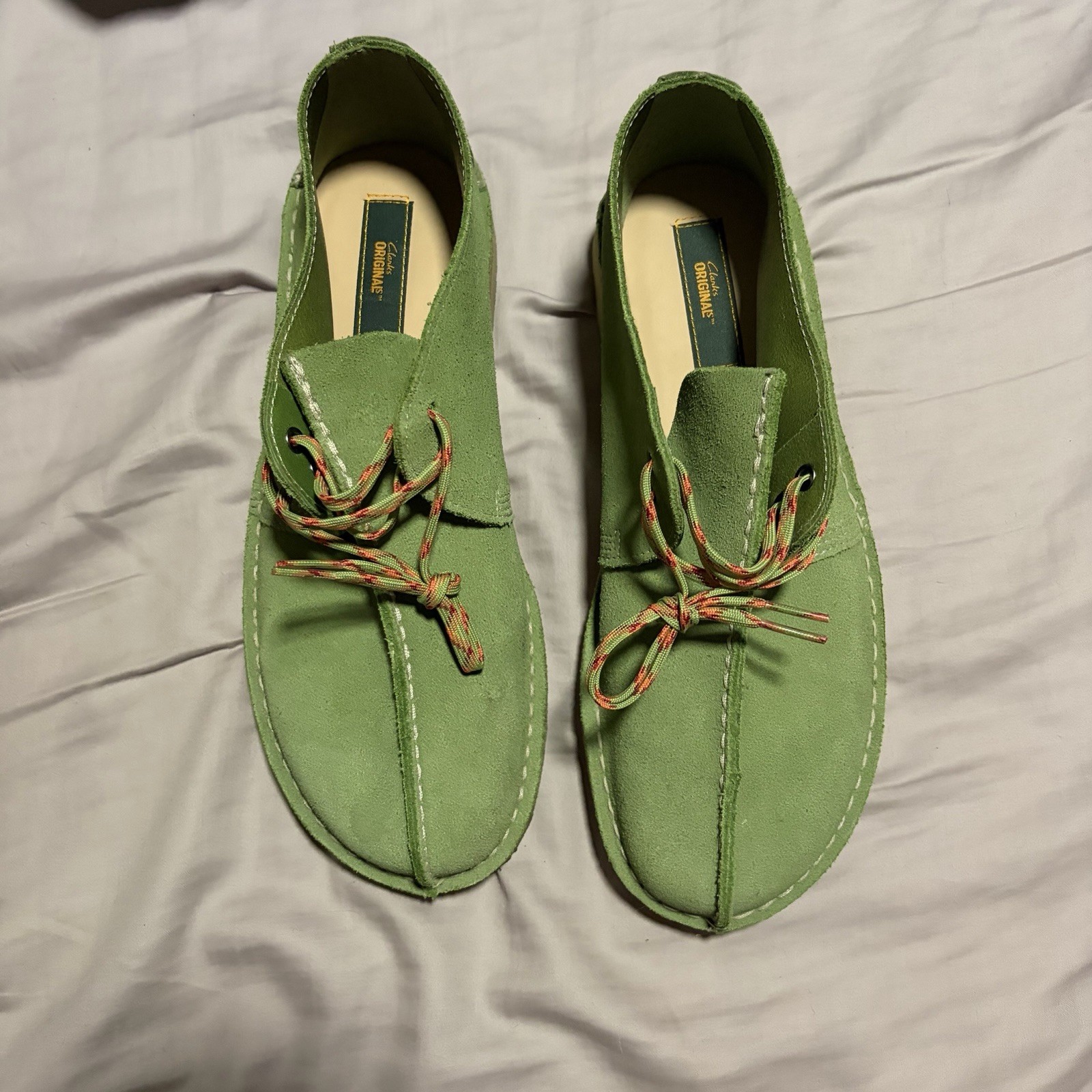 Clarks Desert Trek Green Apple Size 10 Men