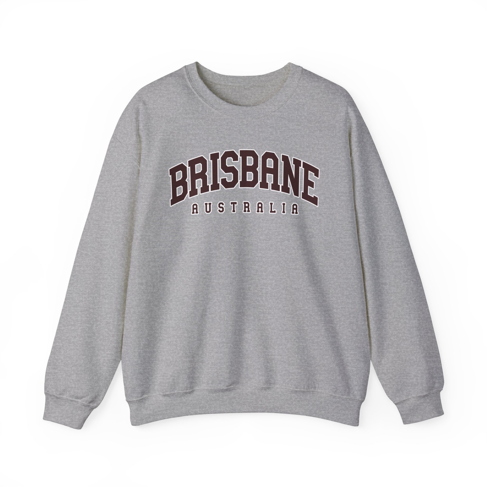 Brisbane Australia Sweatshirt Gifts Crew Neck Long Pullover Shirt Men Unisex