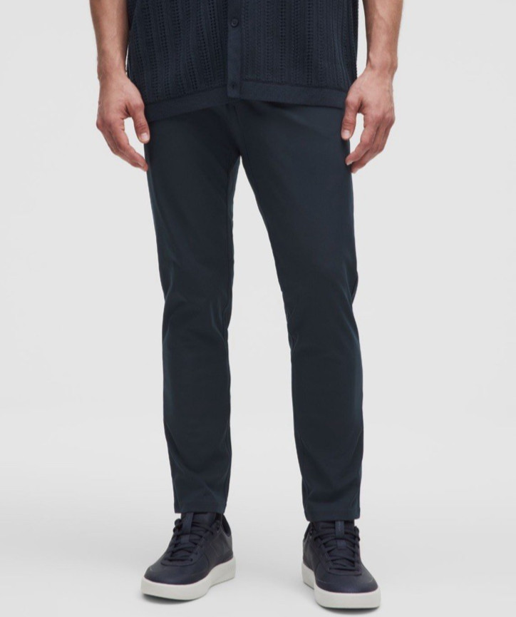 Lululemon ABC Slim-Fit 5 Pocket Pant Warpstreme True Navy $138 Retail