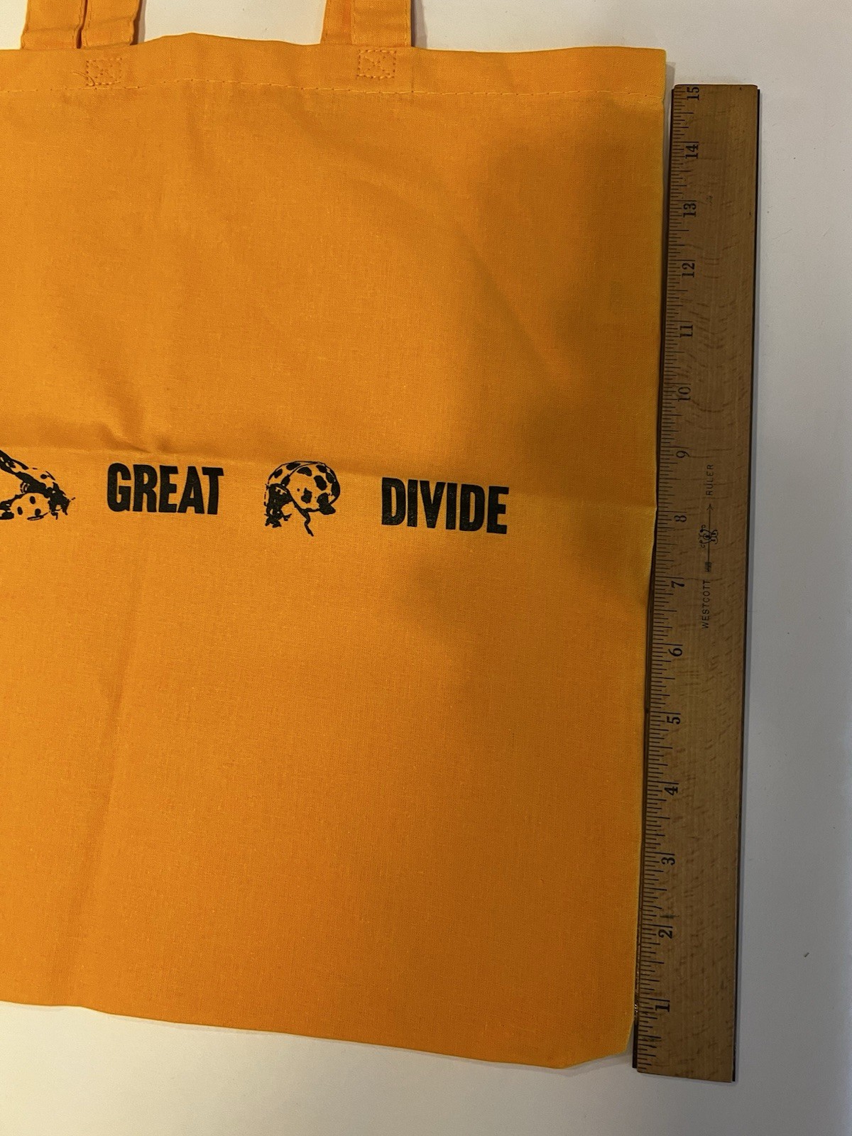 Noah Kahan-The Great Divide Yellow Official Promo Tote Bag 15″ x 16″ NEW!
