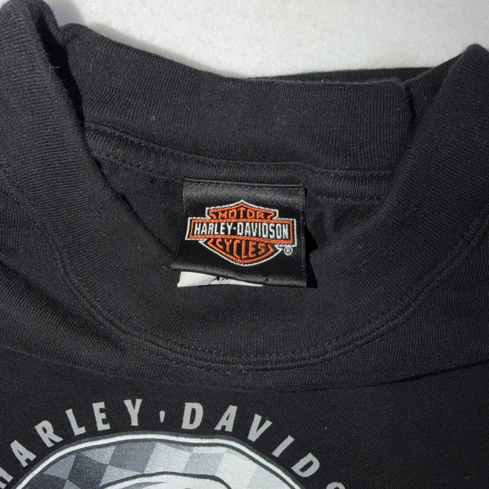 Vintage 2005 Harley Davidson Australia T Shirt Black Eagle Biker Motorcycle XXL