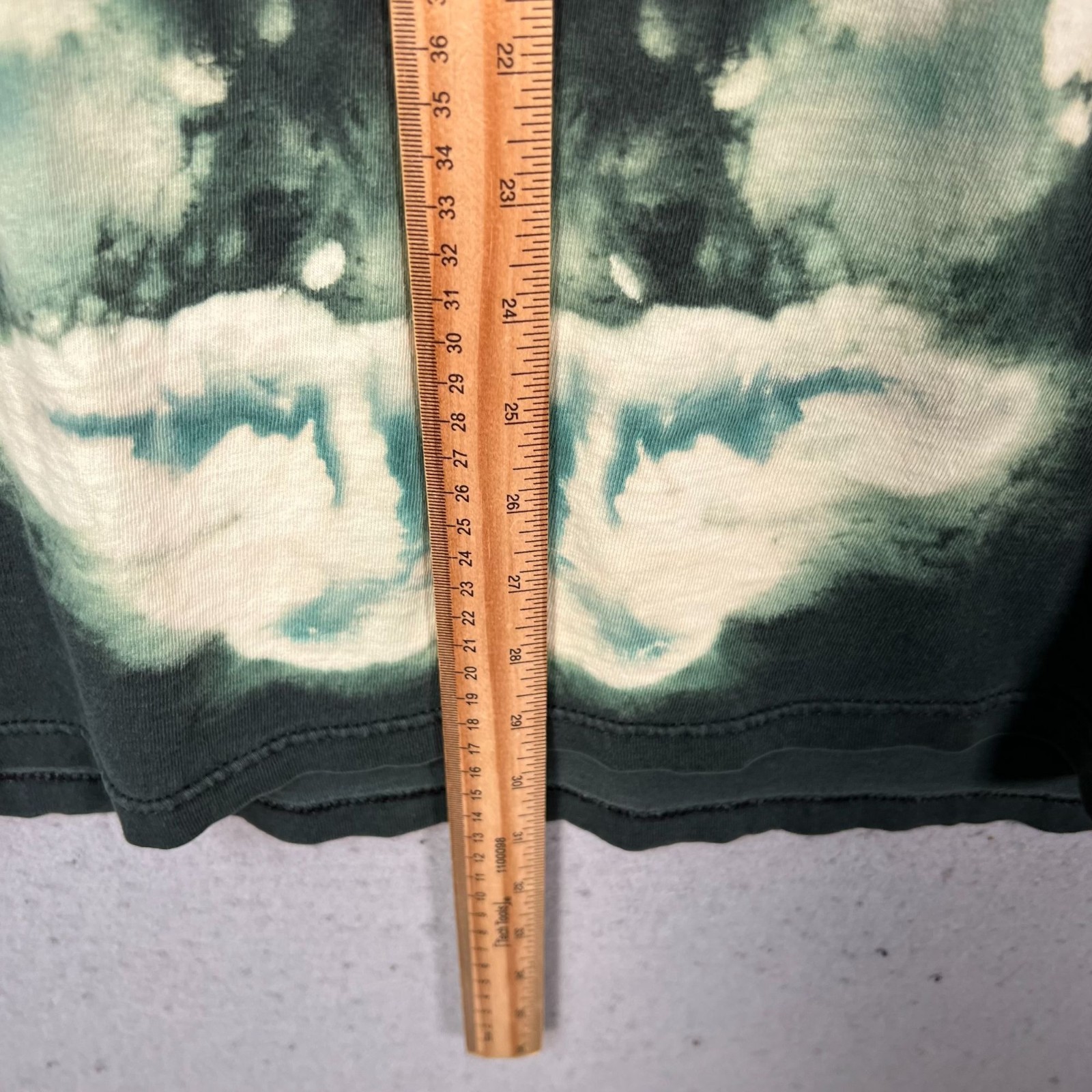 VTG MGM Grand Tie-Dye Directors Club T-Shirt Size 2XL Tultex Cotton Green Beige