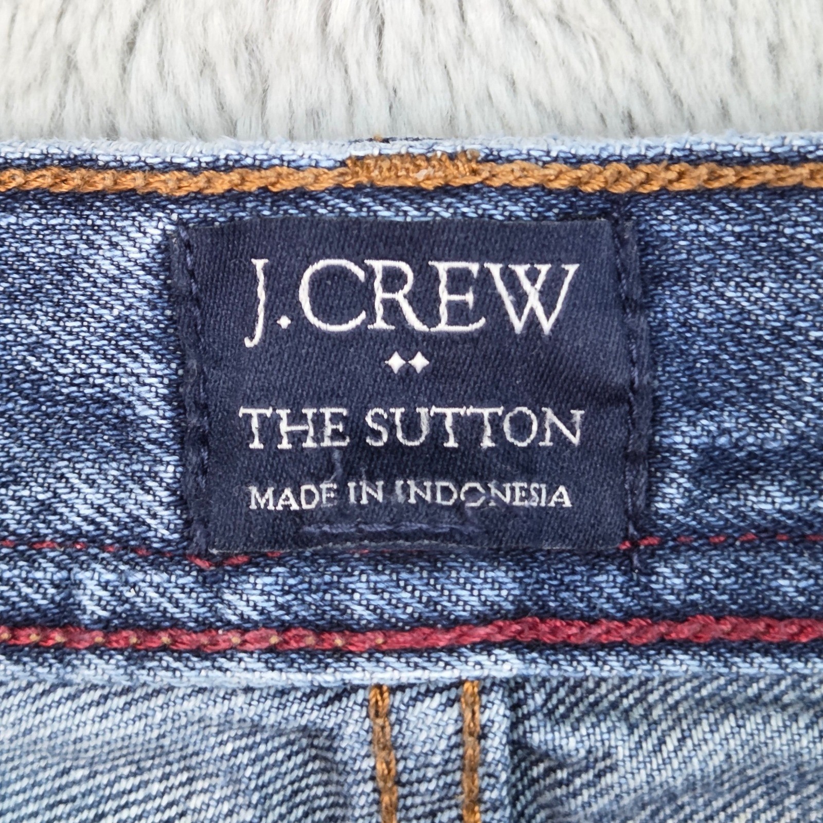 J.Crew The Sutton Straight Leg Jeans Mens 32×28 Medium Wash Blue Denim Pants