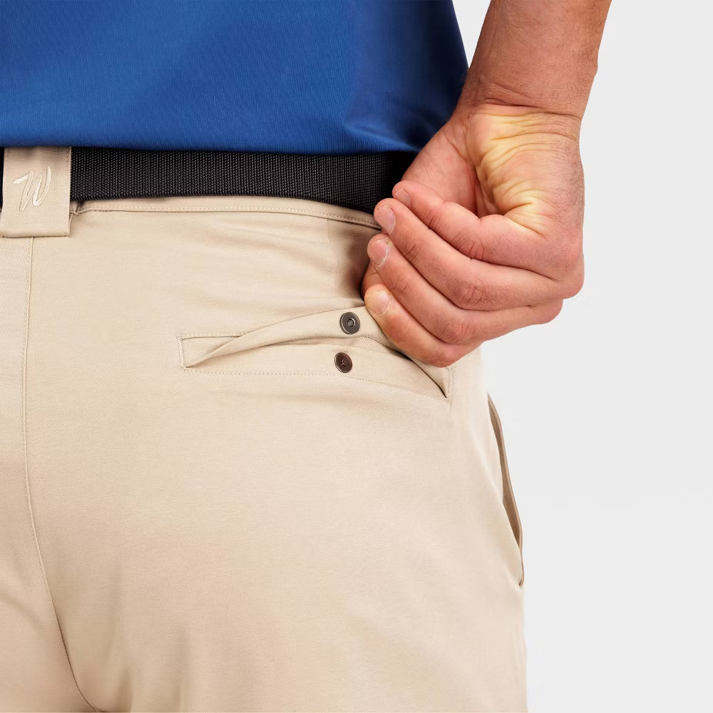 Waggle Men Ace Shorts – Khaki M