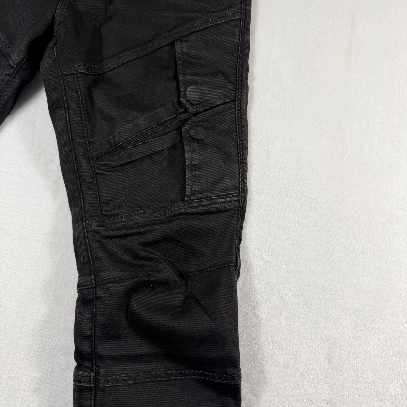 G-Star Raw Airblaze 3D Skinny Jeans Men 29×30 Black Loomer Superstretch NWT $260