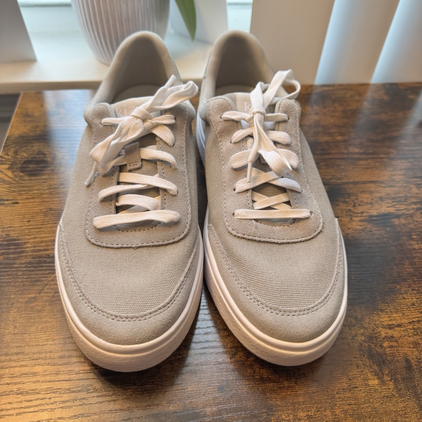Kizik Prague Breathable Canvas Suede Slip-On Sneakers Size 8.5 Men/10 Women New