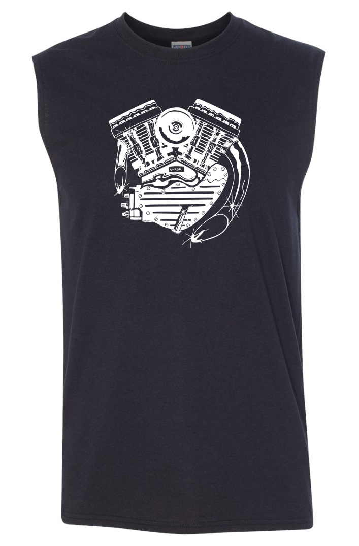PANHEAD T-shirt Sleeveless – S to 3XL – Harley Davidson Biker