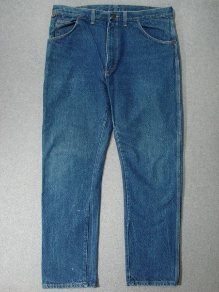 TD11401 USA **WRANGLER RUGGED WEAR** STRAIGHT LEG JEANS 38×32 (msr 36″x33″)