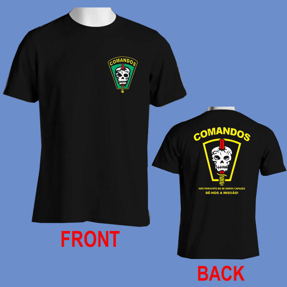 Brazilian Army 1st Comandos Commando BOPE Army Black Size S-5XL