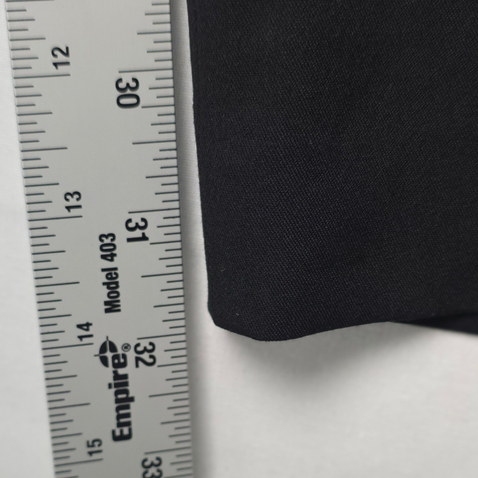 Classic Mens Dress Pants 32×32 Black Officecore Business Casual Trouser NEW