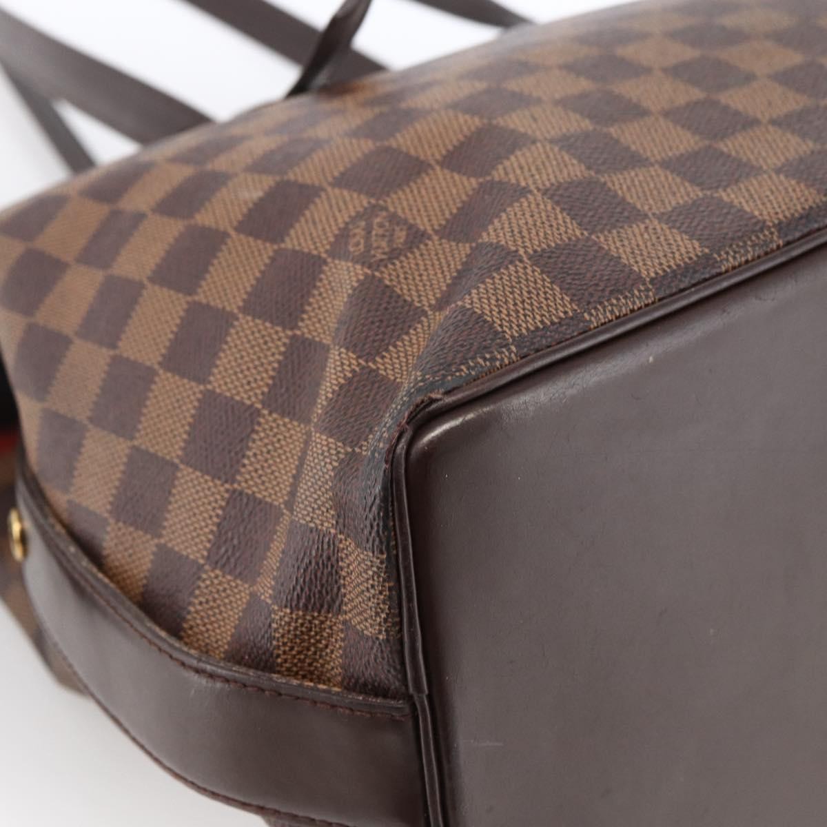 LOUIS VUITTON Damier Ebene Chelsea Tote Bag N51119 LV Auth ka2815