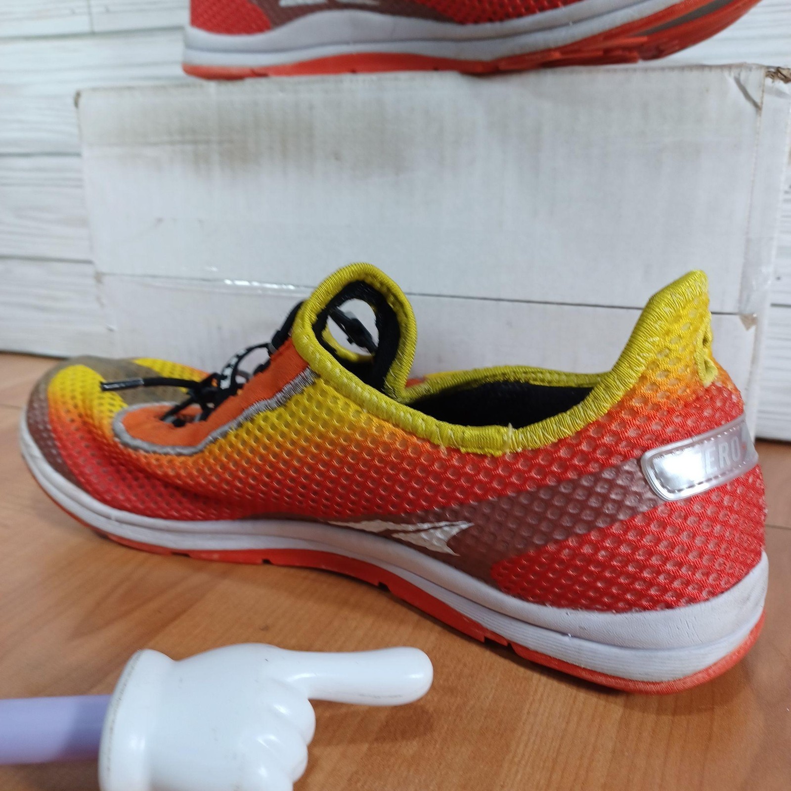 Altra 3Sum Shoes Mens Size 10 Contour Footbed Orange Running Low Top Zero Drop