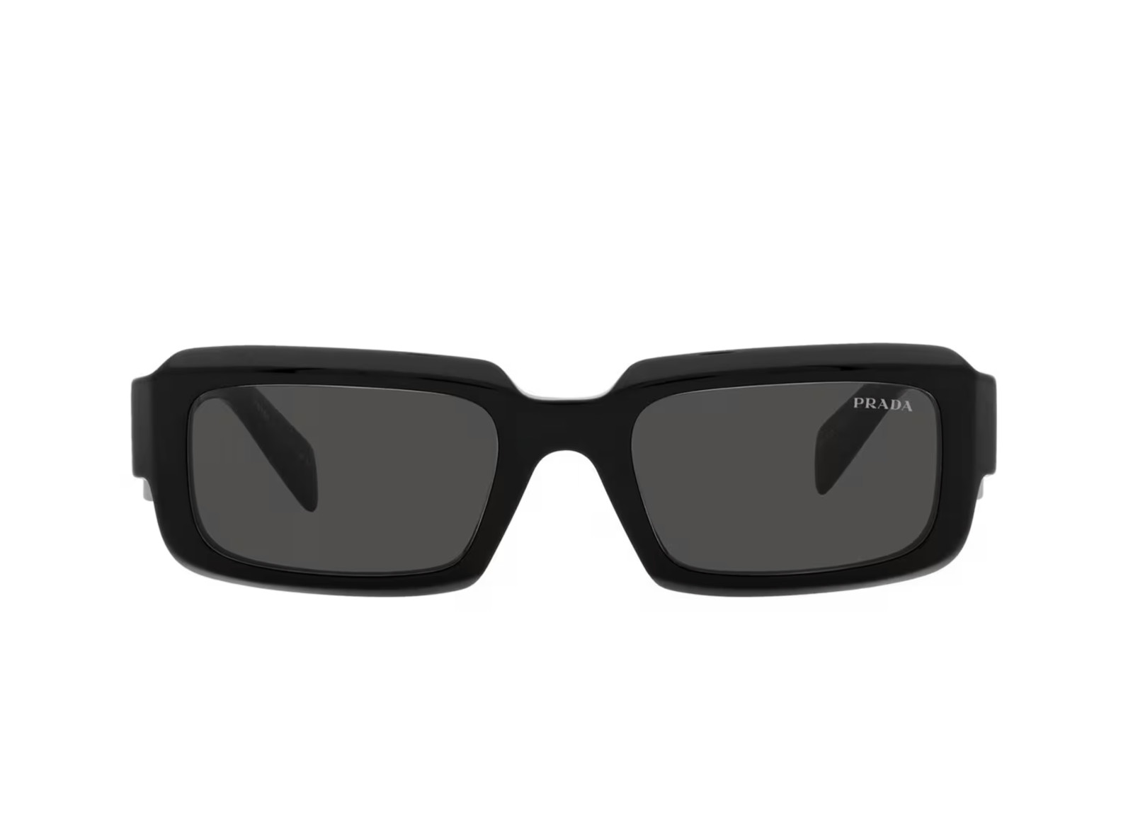 Prada PR27ZS 16K08Z Square Sunglasses in Black /Gray Lens 100% UV