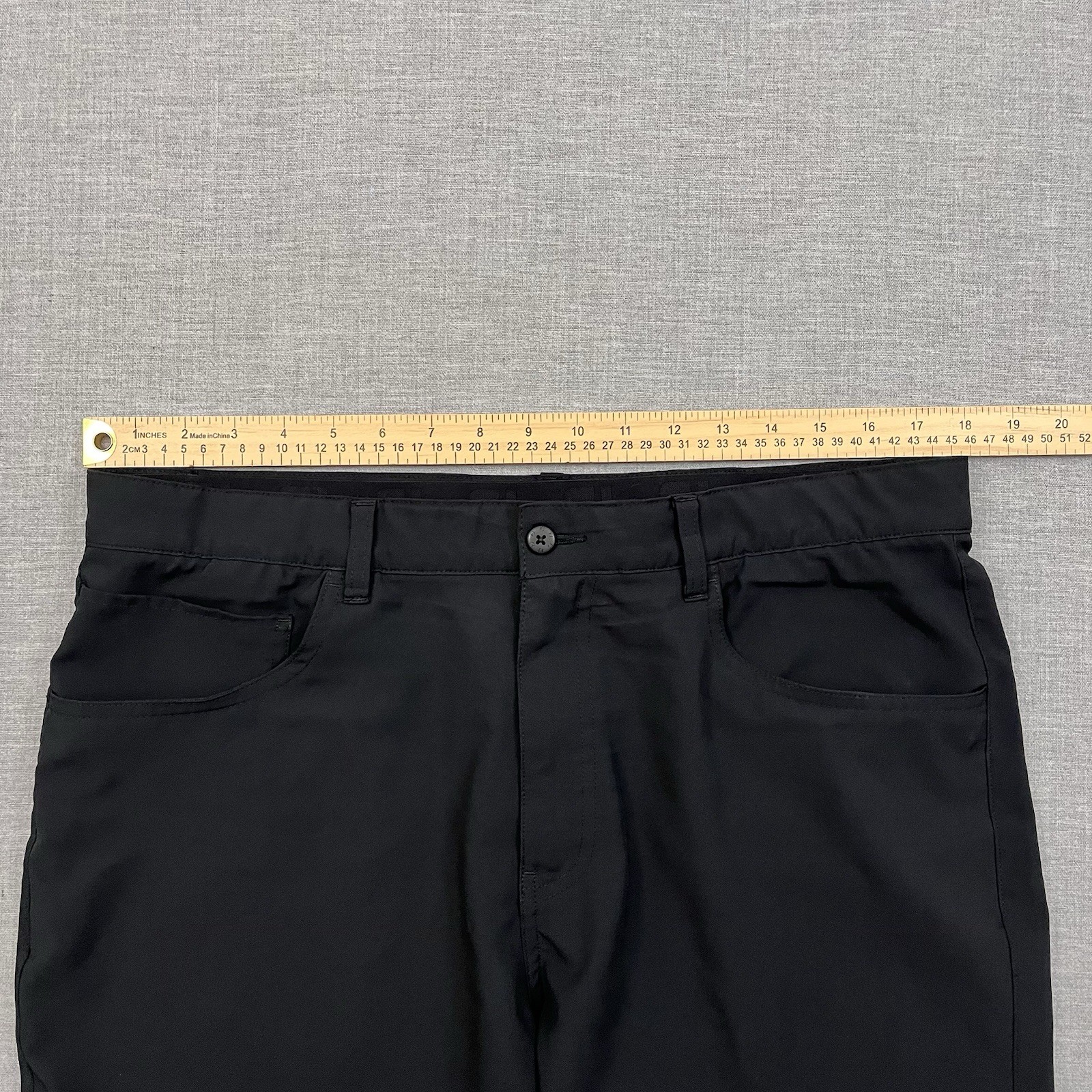 Footjoy Moxie Pants Mens 36×32 Black Performance Golf Chino 31315