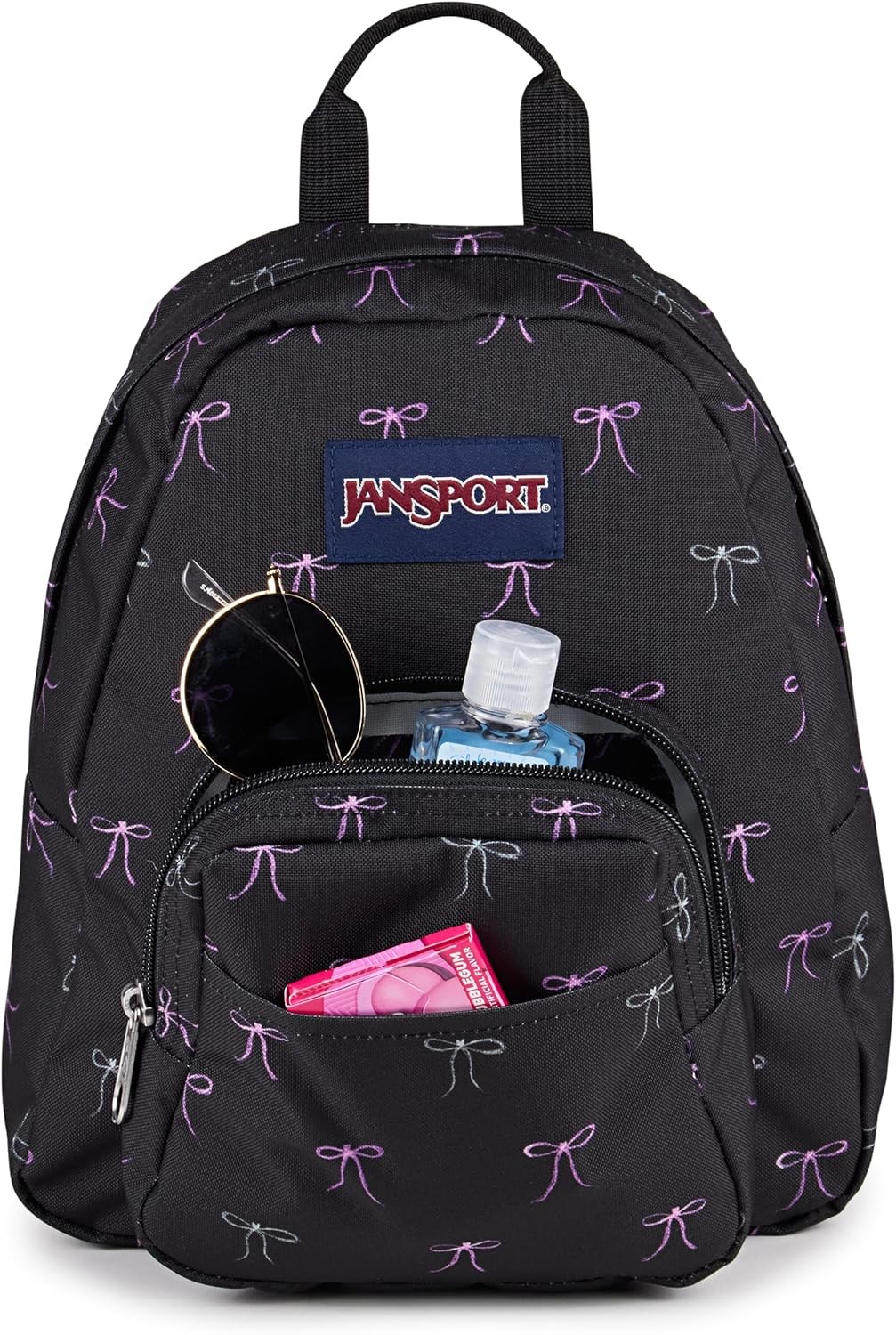JanSport Half Pint Mini Backpack, 10.2 L – Durable Mini Bag Purse with Adjustabl
