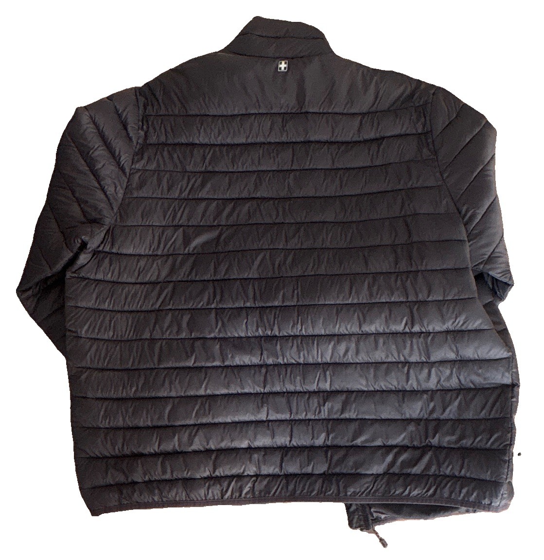 Swiss+Tech Men’s Black Lightweight Puffer Jacket XL (46-48) Full Zip