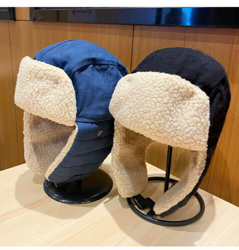 ON SALE!! Trapper Winter Hat Fur Aviator Trooper Ushanka Warm w/Ear Flaps