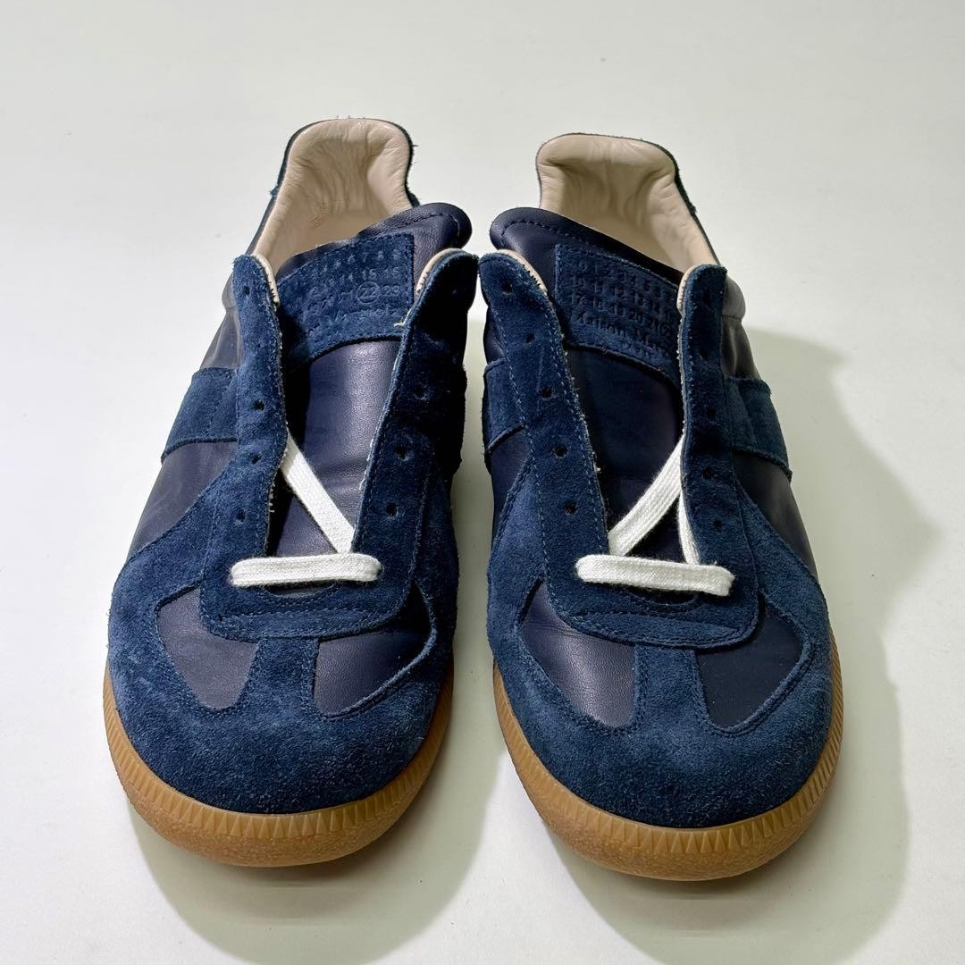 Men 7.0US Maison Margiela 40 25Cm German Sneakers Navy