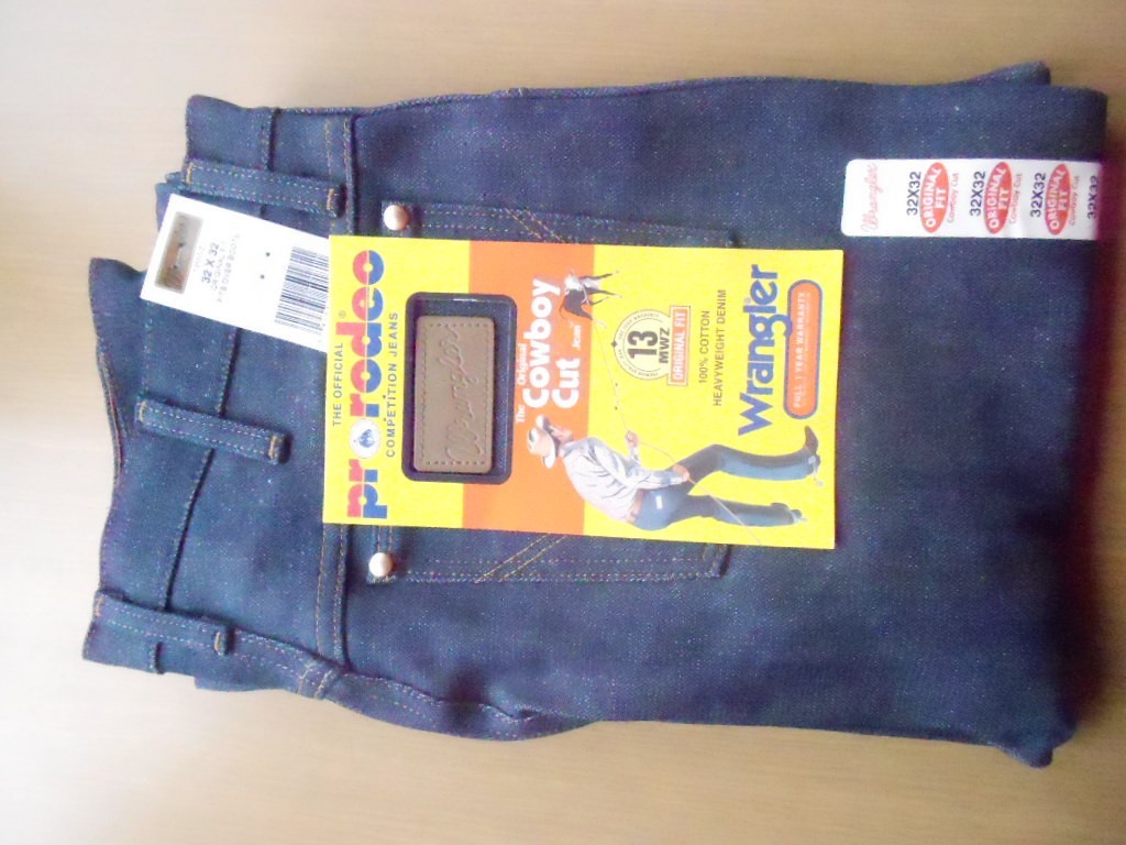 Wrangler 13MWZ Cowboy Cut Original Jeans Mens 32/32