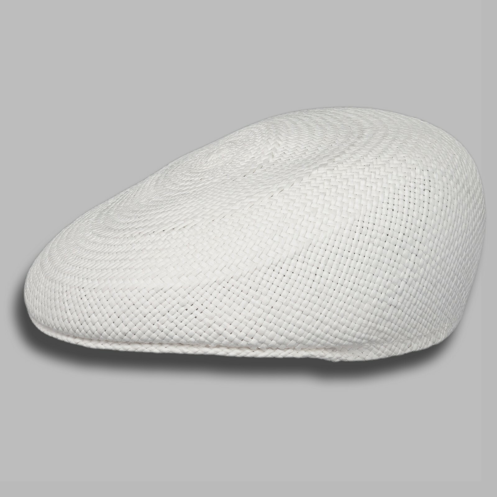 HANDWOVEN GENUINE ASCOT MONTECRISTI PANAMA HAT ECUADOR TOQUILLA STRAW FLAT CAP