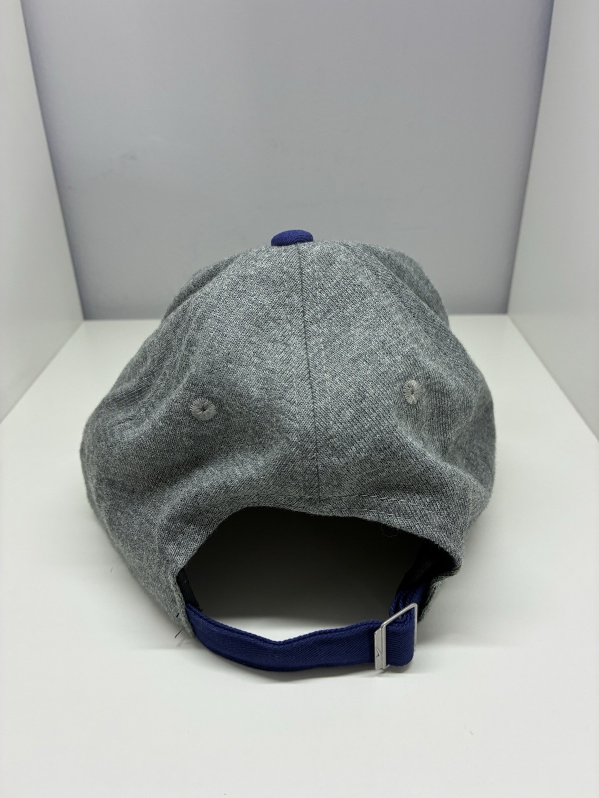 Nike Heritage 86 Dri Fit LA Dodgers Baseball Cap Hat Adjustable OS Gray Blue