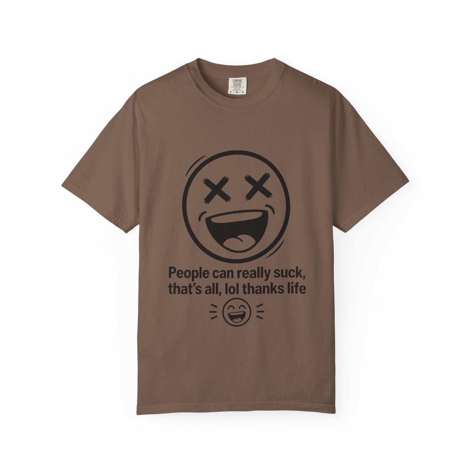 People Can Really Suck Smiley Face T-Shirt | Funny Sarcastic Tee