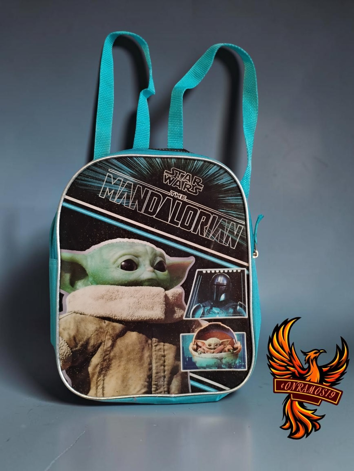 Mandalorian Child Baby Yoda Mini Backpack Star War