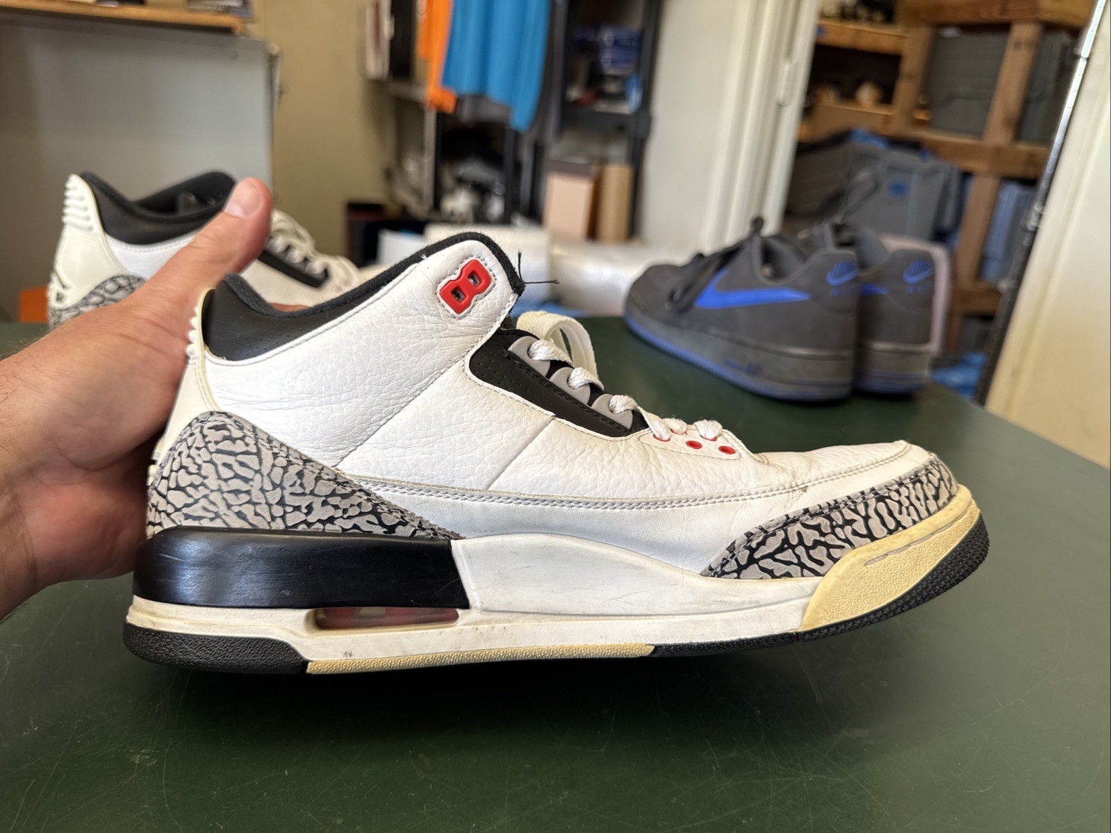 Nike AIR JORDAN 3 III Retro Infrared 23, 136064-123, Size 11