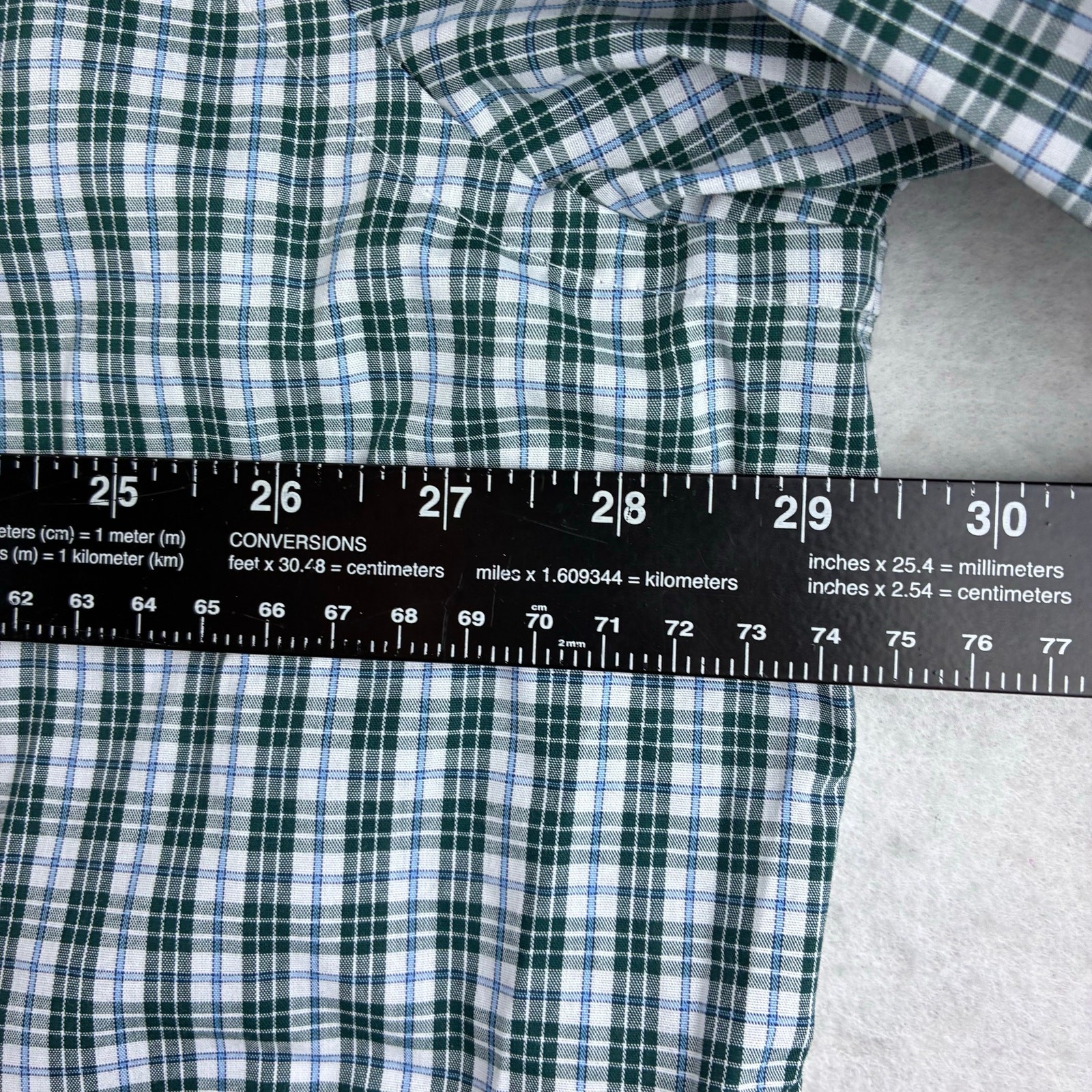 Izod All Over Stretch Tall Fit Long Sleeve Button Down Shirt Men’s 19/37-38 2/3X