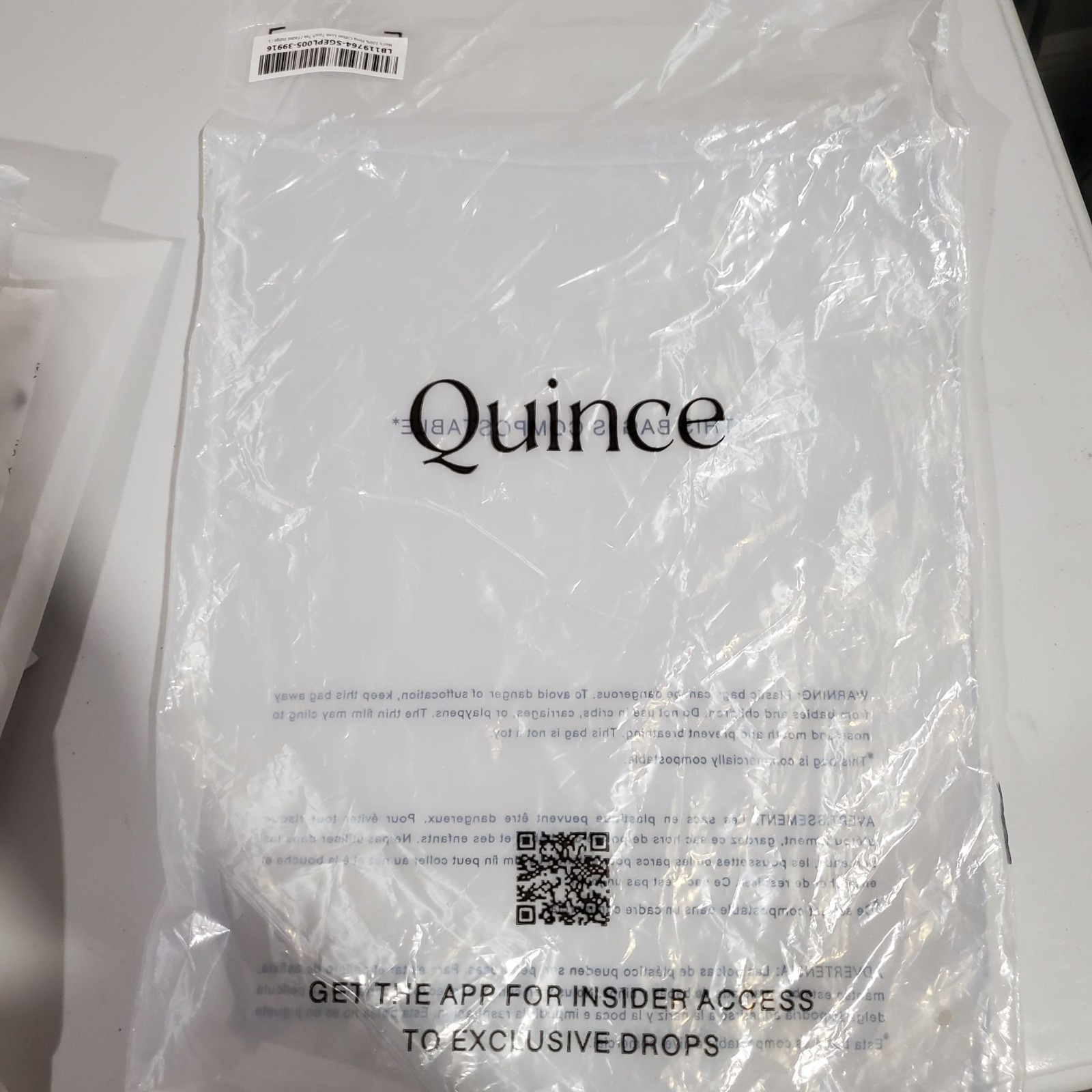 Quince 100% Pima Cotton Luxe Touch Tee Shirt Top Men Size Large NWT Faded Indigo