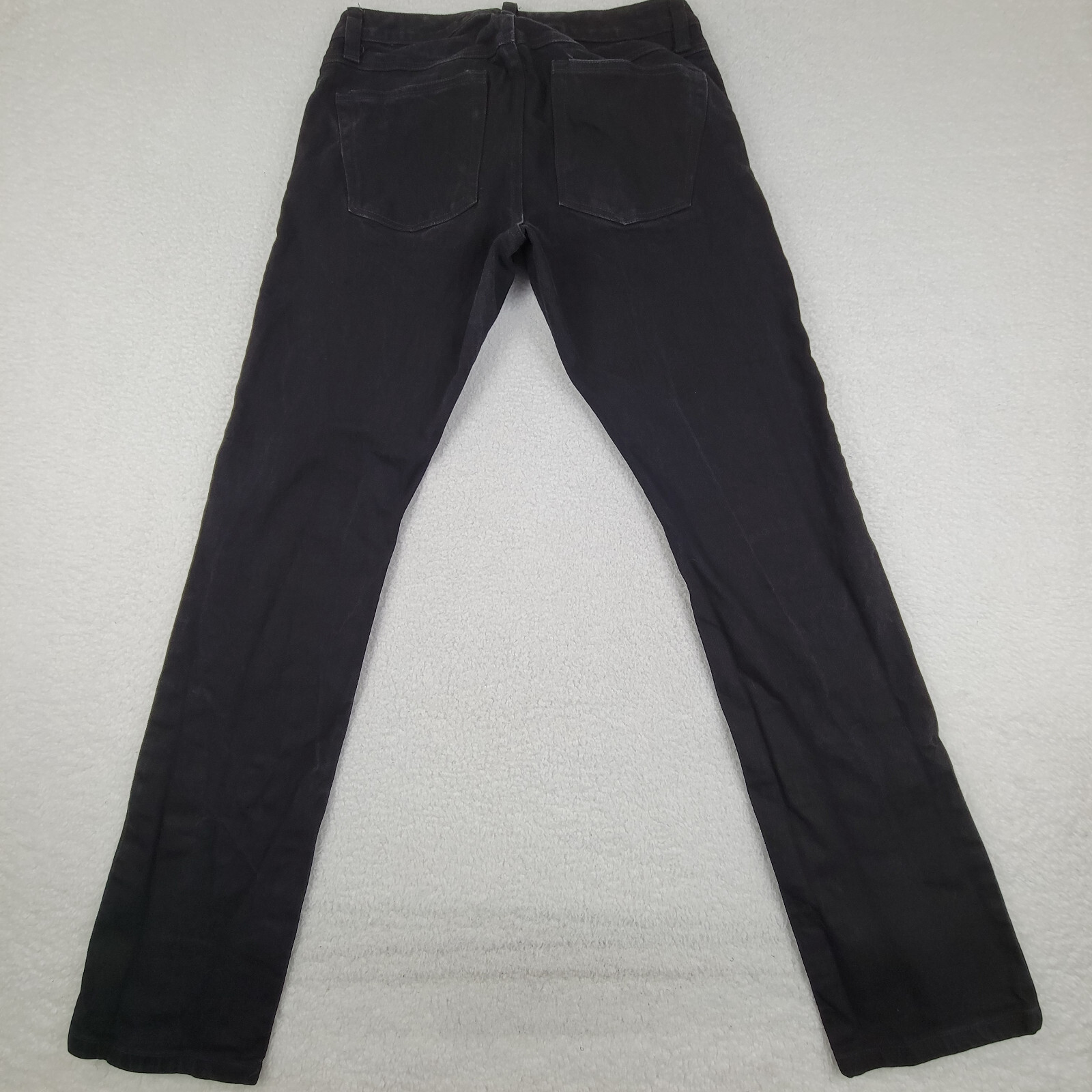 Denim & Spirits 45 Skinny Leg Jeans Mens CH Measures 32 x 34 Black Cotton USA
