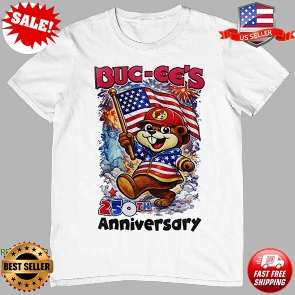 Buc ees United States America 250th Anniversary 4th of July T-Shirt